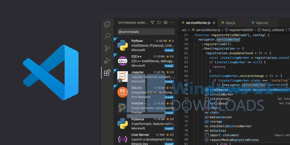 Visual Studio Code Windows 11 download