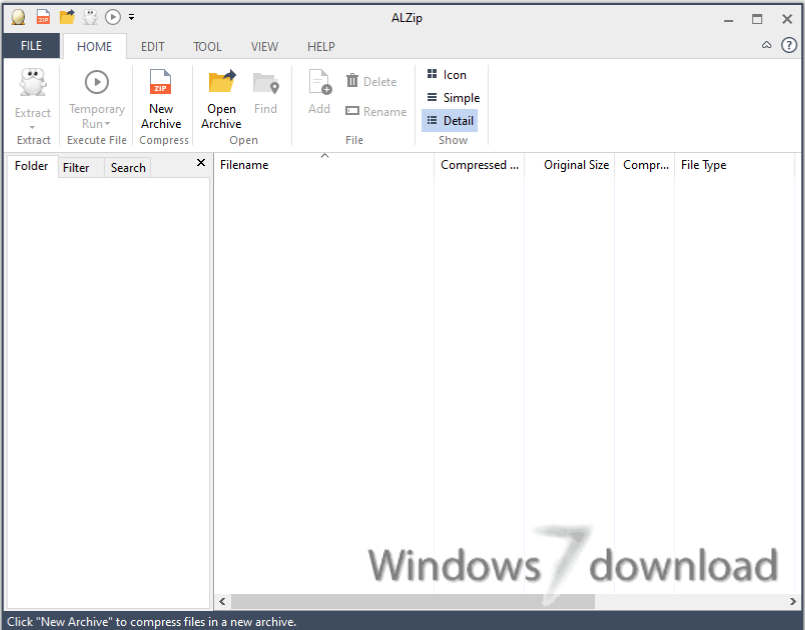 ALZip 12.19 full Windows 7 ALZip 12.19 full