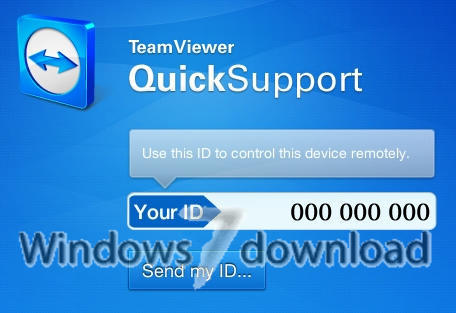 Windows 7 TeamViewer QuickSupport 15.53.7 full