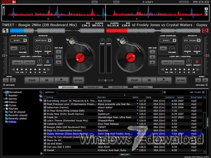 Virtual DJ Home for Windows 7 - VirtualDJ is the hottest 