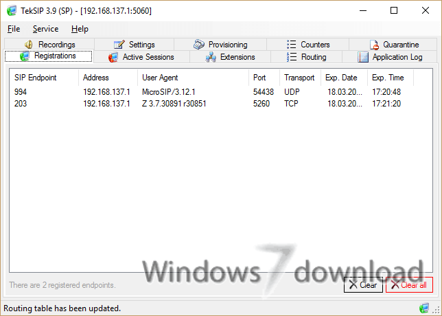 Windows 7 TekSIP 4.1.6 full