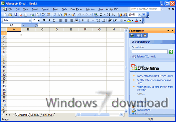 Windows 7 Microsoft Office 2003  full