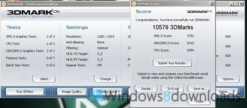 Windows 8 3DMark06 Basic Edition full