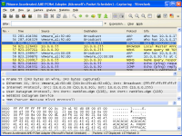 Portable Wireshark screenshot