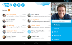 Skype screenshot