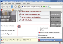 NoScript screenshot