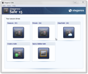 Steganos Safe screenshot