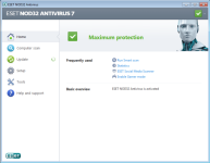 NOD32 Antivirus (32 bit) screenshot