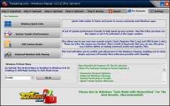 Tweaking.com - Windows Repair Portable screenshot