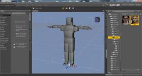DAZ Studio for Mac OS X screenshot