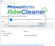 AdwCleaner screenshot