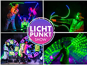 Lichtshow von Licht-Punkt