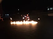 Feuershow - Fabienne