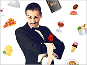 Der Spaßkellner Luigi Peperoni