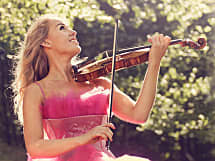 Violinist Michala Høj