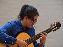 Guitarist Carlos Barragan
