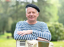 Akkordeonist Martin Gehrmann