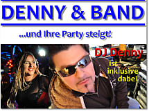 DENNY & BAND, PartyDuo/Trio mit DJ