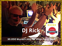 🎧 DJ Rick – Ihr interaktiver Profi-DJ & Entertainer für Hochzeiten, Firmenfeiern & Events!