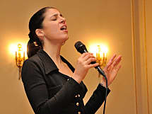 Sängerin Natalie Gozzi