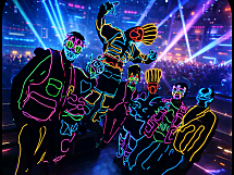 LED TANZ MAGIE (GLOW/ LEUCHTEN)