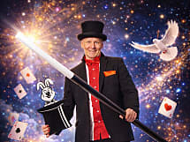 Tryllekunst & Ballondyr samt Events med "Magiske Happy" til jeres næste arrangement i 2026