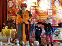 Trylleshow med SULTANEN fra Ali Babas Karavane