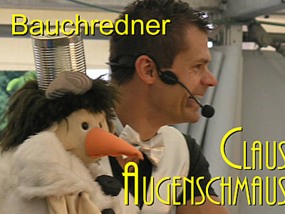 Bauchredner Claus Augenschmaus