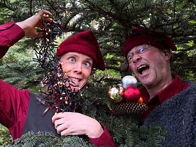 Drille og Kravle Nisser på hJul af Teatret Beagle