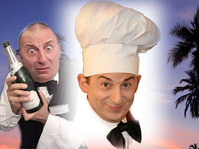 Spasskellner, Clown & Comedykellner Grinblat