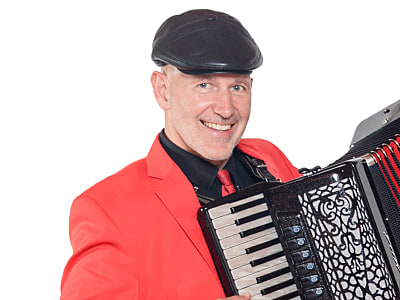 Christian Fürst der Akkordeonspieler