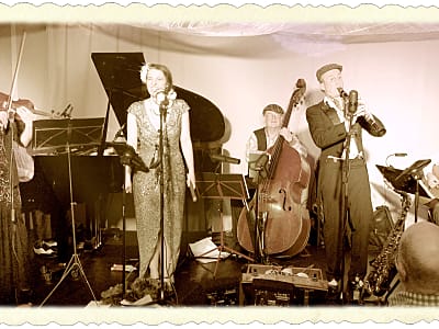 Swing Kabarett Revue Filmschlager und Gassenhauer der goldenen 1920er Jahre