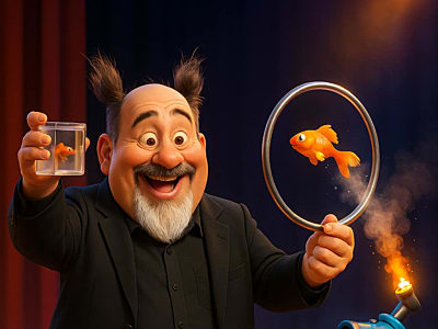 Henning Nielsen fra Danmark har talent