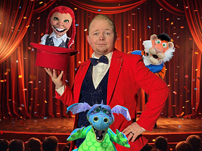 🎭 Få alle til at grine – et af Danmarks sjoveste familie-bugtalershows