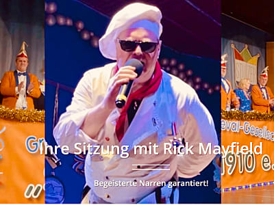 SÄNGER FÜR KARNEVAL FASCHING Gesangsvortrag und Büttenredner für Vereine, Firmenevents u.v.m.