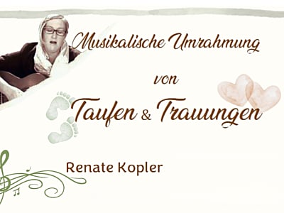 Renate-Musik für Taufen und Trauungen