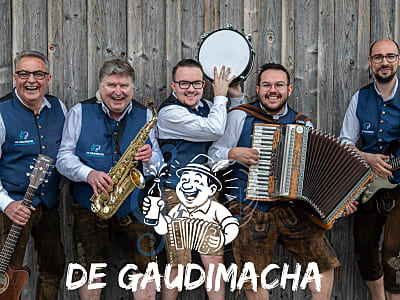 De Gaudimacha - die Stimmungs-, Hochzeits- und Partyband aus Bayern
