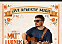 Matt turner - acoustic covers artist: Singing Guitarist from Doncaster