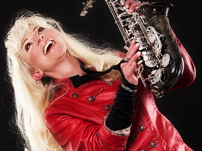 Saxophonistin Kathrin Eipert