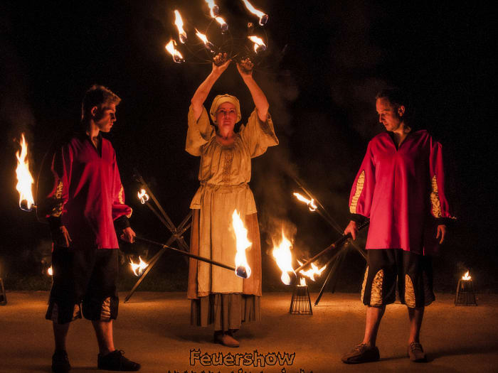 Feuer & Licht Show