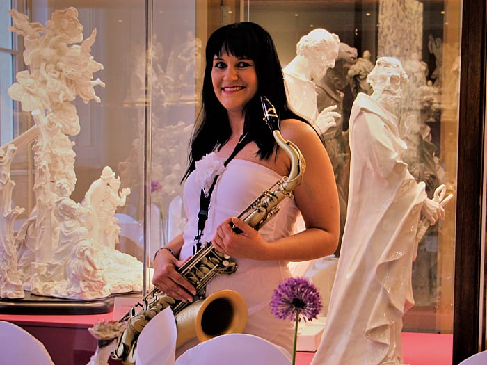 Die-Musikerin Marie-Joana