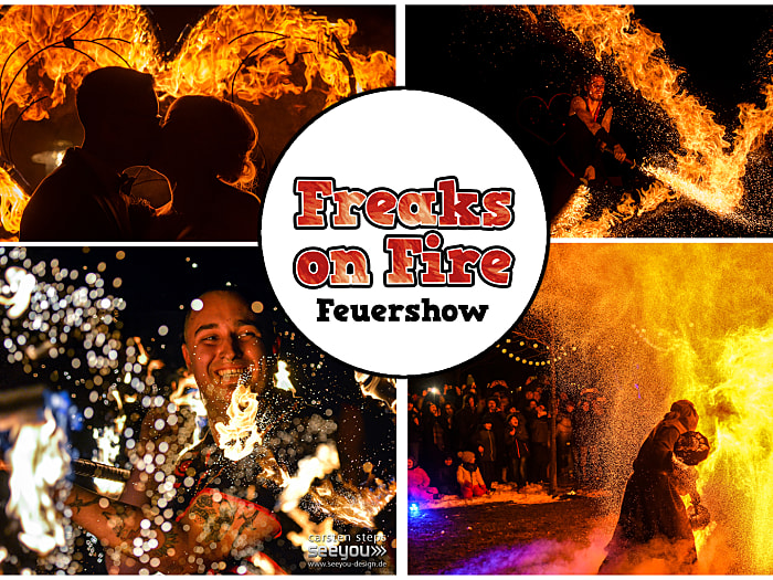 Freaks on Fire – Feuershow & Lichtshow