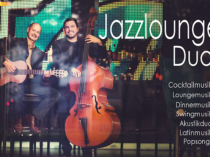 JAZZLOUNGE  DUO    Gitarre und Kontrabass
