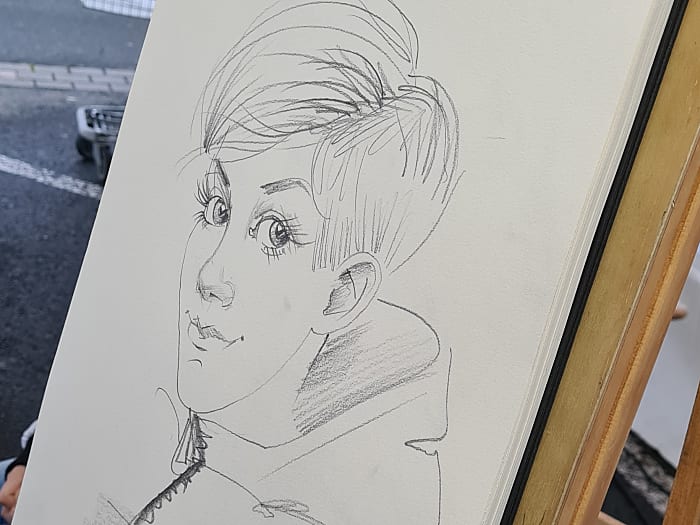 Comedy-Karikaturist und Schnellzeichner buchen für Ihre Events