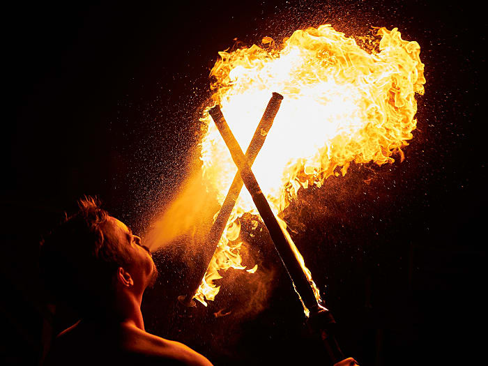 Funkenschmiede - Feuershows