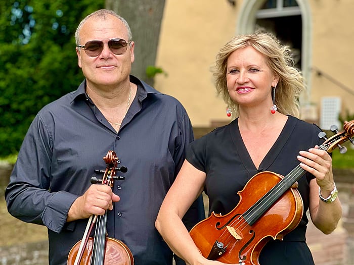 Verliebte-Bratschen Duo
