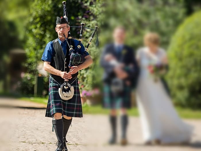 West Highland Piper