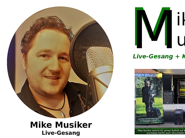 Mike Musiker - Live-Gesang