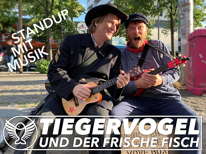 TIEGERVOGEL UND DER FRISCHE FISCH