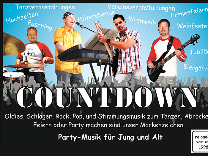 COUNTDOWN 100% Live-Musik